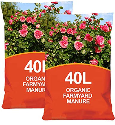 simpahome Essential Nutrients Organic Farmyard Manure - 80L