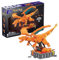 Mega Pokémon Glurak Actionfigur, 1664 Teile, zusammenbaubares, bewegliches Figur, Bauspielzeug, ca. 28 cm groß, ab 12 Jahre Sammelfigut, HMW05