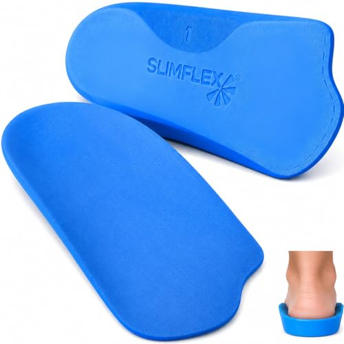 Slimflex Plantar Fasciitis Arch Support | Medium Hardness Suits Most | Simple Orthotic Insoles Designed to Remedy Flat feet, Heel Pain and Arch Pain | Recommended by Professionals