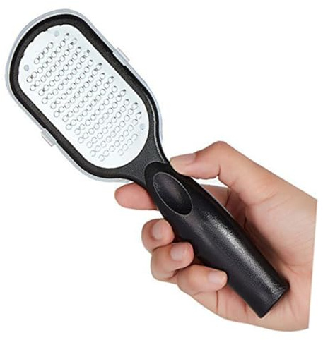 VICASKY 2piezas Piedra De Afilar Pies Para Remover Callos Raspador De Doble Cara De Acero Inoxidable Removedor De Callos Para Pedicura Para Pies Durezas