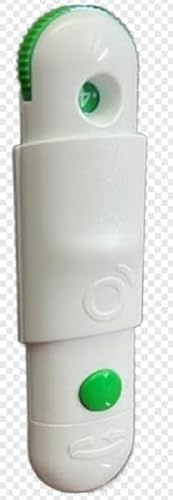 Lancing Device with 25 Free Lancets Green and White