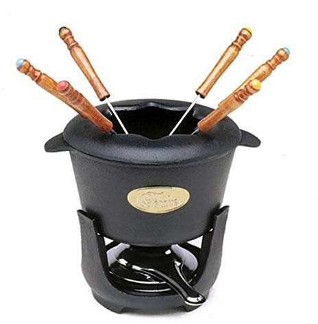 NORPRO Cast Iron Fondue, 1 EA
