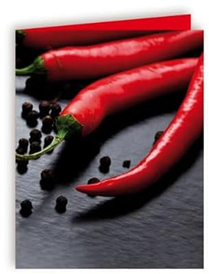 Klappkärtchen 'Chili