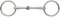 Shires Jointed Mouth Unterlegtrense, S/STEEL
