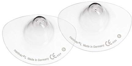 Brustspitzen – mamivac – Packung mit 2 Stück, Modell – Kirsche, Größe – S (Kirsche) 18 mm