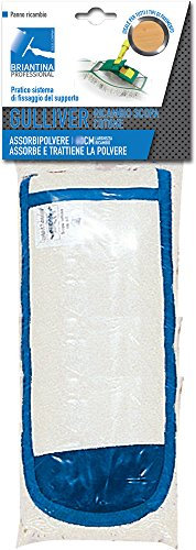 La Briantina Testina Ricambio Scopa in Cotone, Lavapavimenti e Catturapolvere, Larghezza 100 cm