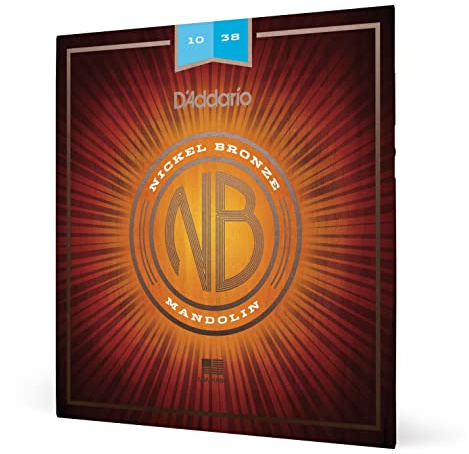 D'Addario NBM1038 10-38 Light Nickel Bronze Mandolin Strings