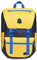 Invicta Zaino Ufficio Jolly X, Giallo Blu, Icon, Zaino con Tasca Porta PC Portatile 15.6'', Tasca Porta Borraccia, Zaino Viaggio, Lavoro, 27 L, per Uomo Donna