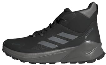 adidas Uomo Terrex Trailmaker 2 Mid Gore-Tex Hiking Shoes, Core Black/Carbon/Grey Four, 45 1/3 EU