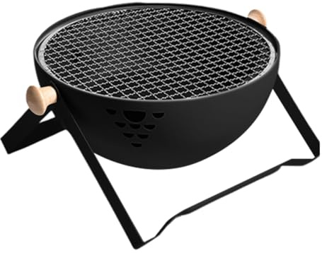 Kolgrill, kolspis för utomhusgrill | Vikbar kolspis för tematlagning, bärbar picknickgrill, för läger