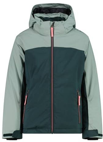 CMP Mädchen Skijacke Clima-Protect mit Abnehmbarer Kapuze - 176
