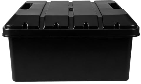 Kisangel Elbilsbatterilåda: 48v 32A elbilsbatterihölje med reserverat laddningshål - Hållare för kraftiga batterier