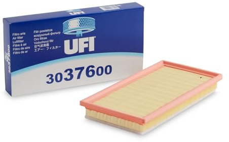 UFI Filters, Filtro Aria 30.376.00, Filtro Aria per Ricambio, Adatto a Auto, Applicabile su Diversi Modelli Alfa Romeo, Chrysler, Fiat e Lancia