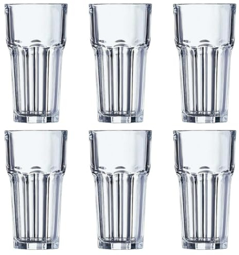 Arcoroc ARC J2604 Granity Longdrinkglas, 310ml, Glas, transparent, 6 Stück