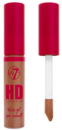 W7 | Concealer | HD Concealer - DDN10 | Ideal for Banishing Under Eye Shadows | Suitable For All Skin Types