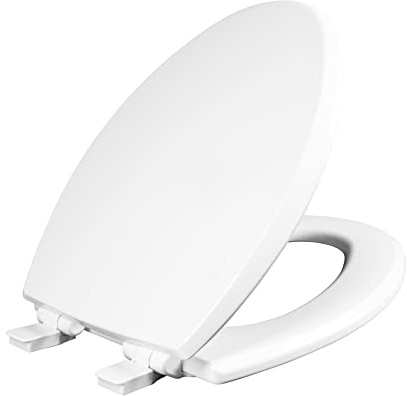 TOILET SEAT ELNG WOOD WH