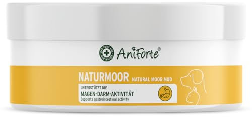 AniForte Tourbe médicinale pour chats et chiens 300 g – Améliore la texture des matières fécales, la digestion, le système immunitaire, l'activité gastro-intestinale, la stimulation de l'appétit –