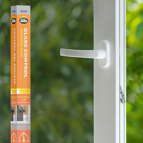Gila CS78 Glare Control Smoke FIlm-36 x6.5' Window Film, 36 x 6.5, 19 Sq Ft