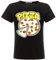 BEZLIT Mädchen Kinder Wende-Pailletten Pizza T-Shirt Outfit 22536 Schwarz Größe 116