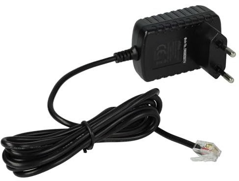 vhbw Fuente alimentación Compatible con Philips DECT 215 teléfono Fijo- estación de Carga