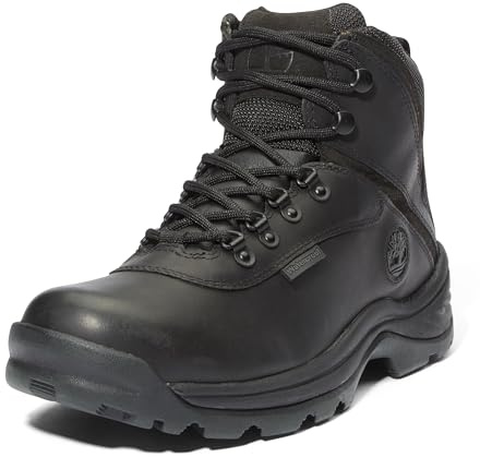 Timberland White Ledge Mid WP Barco Chukka para Hombre, Black, 45 EU