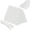 Bâtons de Colle Chaude, Baton de Colle Chaude, 100 Pièces Colle Chaude 7 X 100 mm, Bâton de Colle Transparents Universels pour Pistolet à Colle Chaude, pour Bricolage, Artisanat, Décoration Festival