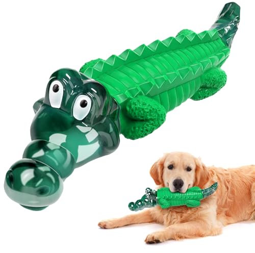 Aleath Hundespielzeug, Hunde Spielzeug für Große Hunde Kauspielzeug für Aggressives Kauen Robuster Fast Unzerstörbares Naturkautschuk Kauspielzeug für Mittelgroße Große Hund