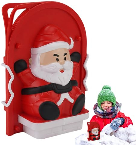 Protoence Juguetes para La Fabricación De Bolas De Nieve - Molde Divertido Y Creativo,Creador De Bolas De Nieve para Niños | para Juego Al Aire Libre En El Invierno En El Patio Y Jardín para Niñas