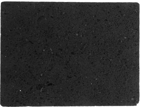 COLLBATH Piedra para hornear: Piedra para asar al aire libre de 20 x 15 cm - volcánica para cocinar, bandeja para hornear para barbacoa coreana - Plato para pizza para reuniones familiares