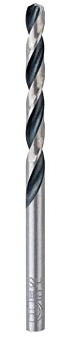 Bosch Accessories 10x forets hélicoïdaux HSS PointTeQ (pour métal, 5 x 52 x 86 mm, accessoires pour perceuses-visseuses)