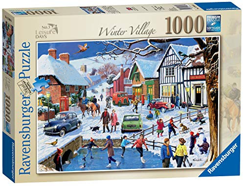 Ravensburger Puzzle 13988 - Winter Village - 1000 Teile Puzzle für Erwachsene ab 14 Jahren