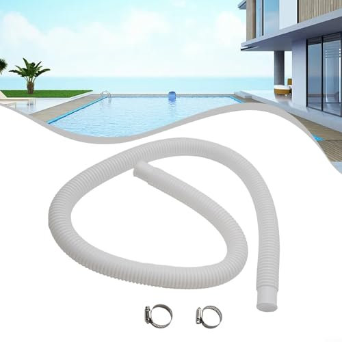 Tubo per piscina Intex, diametro 32 mm, 1 tubo da 5 m per aspirazione e ritorno dell'acqua