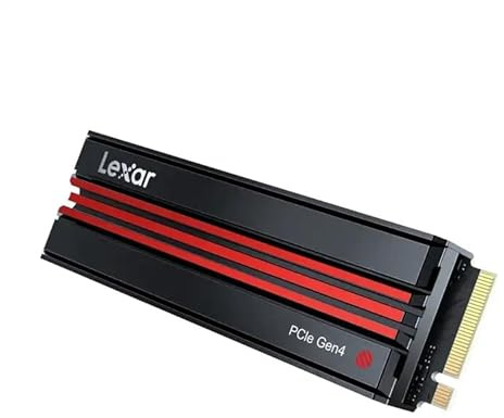 Lexar EQ790 PS5 SSD 2TB, SSD Interno NVMe M.2 con Disipador de Calor, 2280 PCIe Gen4x4 NVMe 1.4 SSD Interno, Lectura hasta 7.000 MB/s, Compatible con PS5, PC de Escritorio y Portátil