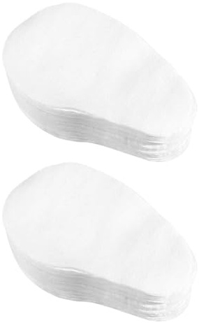 CHILDWEET Almohadillas Ojos Mango 200 Unidades, Oculares de Papel 100% Algodón, Cómodos y Ultrafinos para Cuidado Ocular en Casa y Viajes, Suministros de Enfermería Oftalmológica
