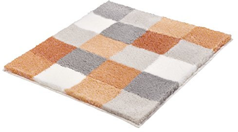 Kleine Wolke Badteppich Caro, Salmon, 55 x 65 cm, Lachsfarben