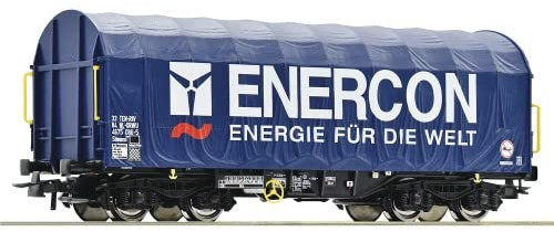 Roco Schiebeplanenwagen Shimms Enercon | DC | Spur H0 76448