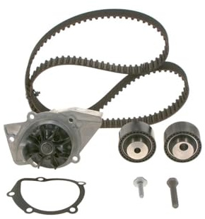 Pompe à eau + kit de courroie de distribution Bosch 1 987 946 965.