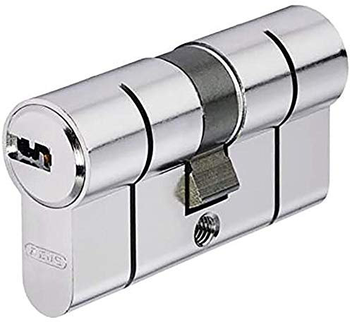 ABUS 86020 EUROCILINDRO Puntos NÍQUEL Doble Embrague 35/35-D66 N 35/35, Multicolor, 35x35mm