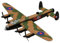 Corgi CS90651 Showcase Flying Aces Avro Lancaster Model Airplane - Diecast Planes & Aircraft Models for Ages 6+, Die Cast Plane, Toy Airplanes - Gift for Young Aviation Fans, Birthday Gifts for Him