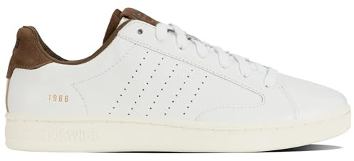 Kswiss Men's Lozan Match LTH,Wht/Cabernet/Peacot,45EU