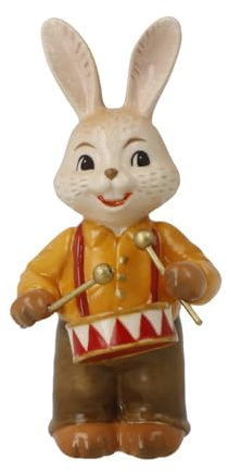 Goebel Figura de Conejo con Forma de Tambor de Pascua