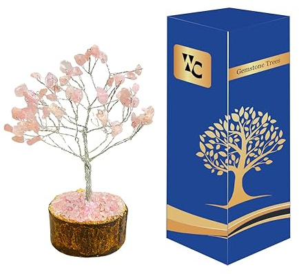 Albero di Cristallo - Wonder Care - Cura della casa - Cristalli e pietre - Albero di cristallo decorativo - Regali di Cristallo - Albero di Pietre preziose - Albero di Natale Vero albero (Albero di