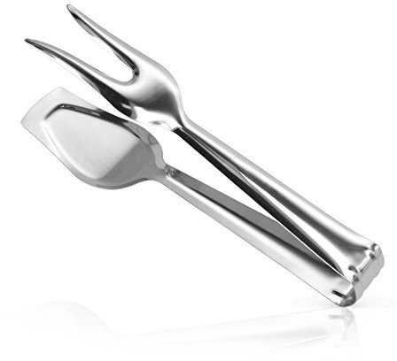 Metaltex 250800-Pinze da Portata, in Acciaio Inox, 28 x 18 x 18 cm