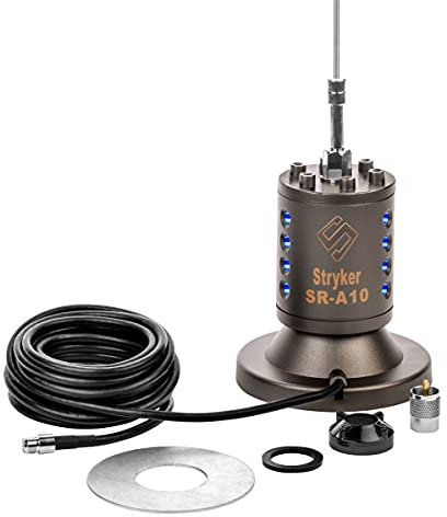 Stryker SR-A10MM Magnetic Mount CB & 10-Meter Radio Antenna