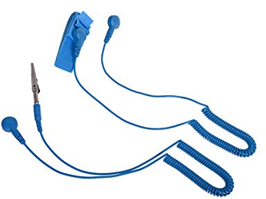 Alphacool 11645 Antistatik Handgelenk Manschette blau Wasserkühlung Zubehör