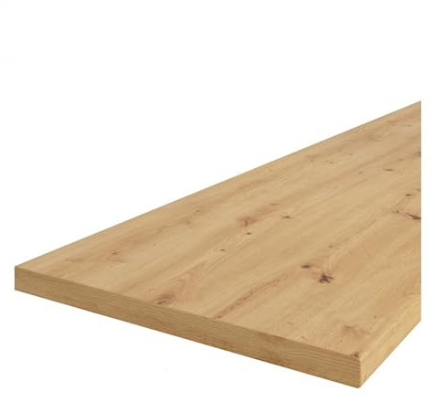 Küchen Arbeitsplatte 60 cm 38 mm Küchenzeile Küchenblock Eiche Artisan EKO Stilo