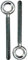 DOJA Industrial | Ringschraube Geschlossene M10X73 | Pack 10 | Augenschraube Gewindestange | Oesen-Augenbolzen Schraub | Augbolzen mit Gewinde | Oesenschraube/Ringschrauben/Oese Schraube/Ringbolzen