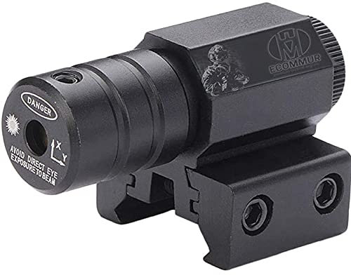 Mirino/puntatore rosso con Picatinny per pistole ad aria compressa e a pallini o softair (uso sportivo)