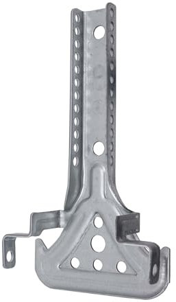 PROTEKTOR Nonius Abhänger Unterteil Trockenbau CD Profil 60/27 100 Stück, 125mm Silber Zubehör Trockenbau, Made in Germany