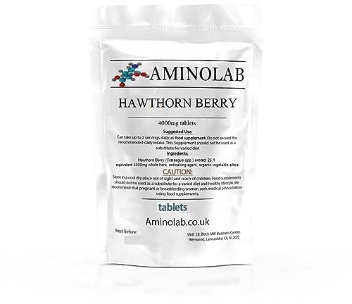 Aminolab - Hawthorn Berry 4000mg 365 Tablets